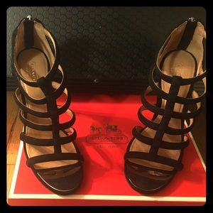 Coach Lavania Suede Shoes Size 7