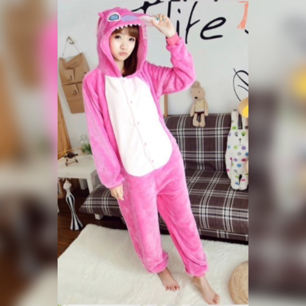 Pink Stitch Onesie 🎀