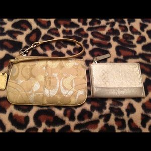COACH Wristlet and Card Case