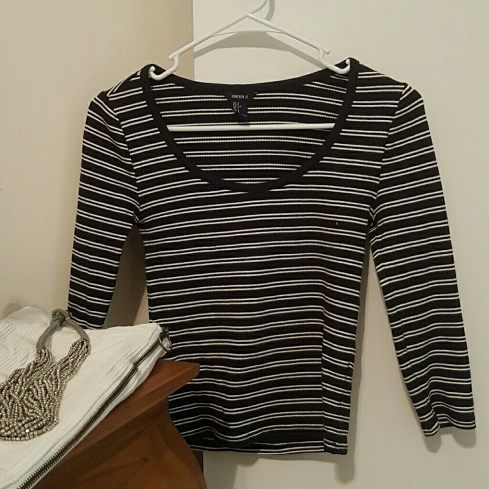 NWOT striped top
