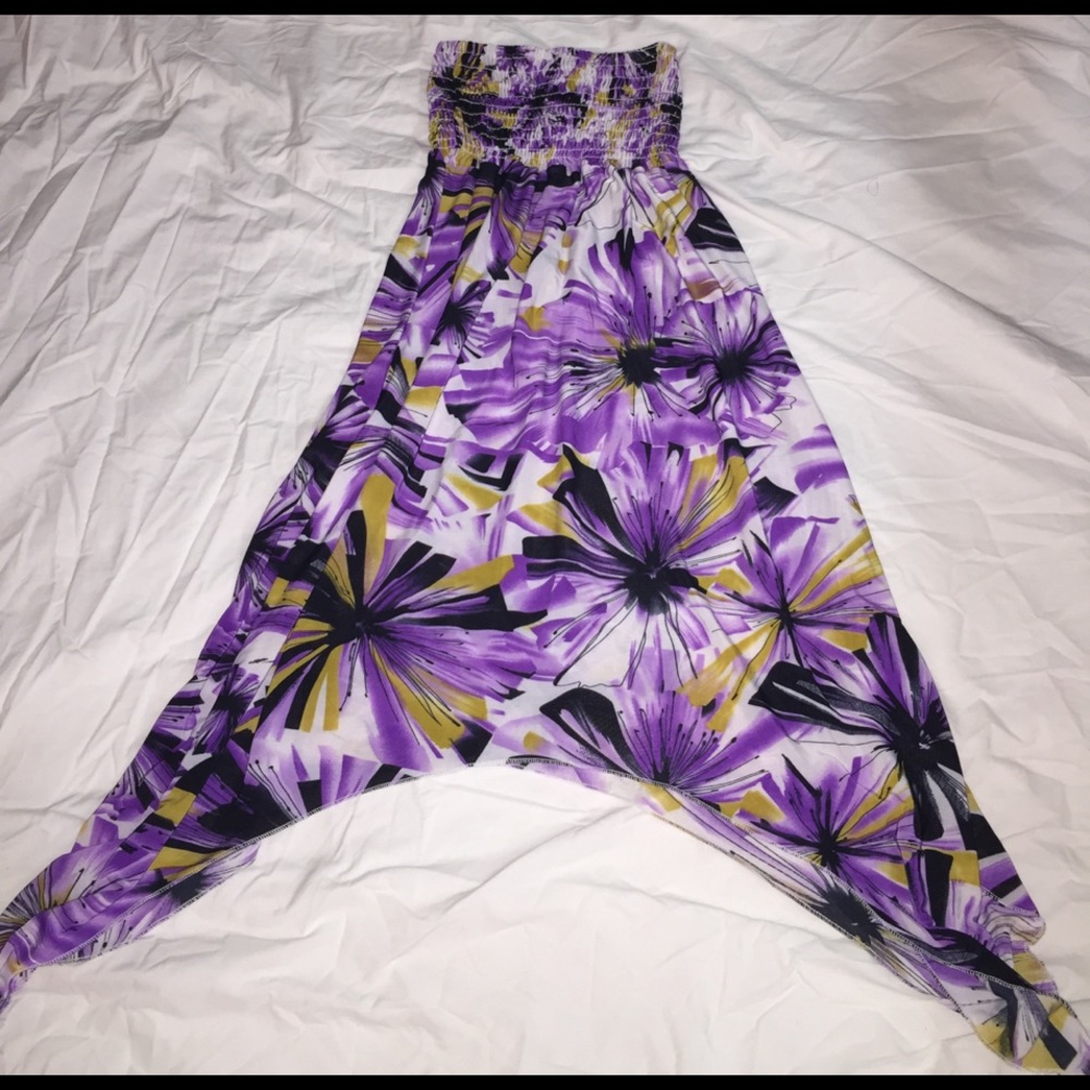 Strapless dress