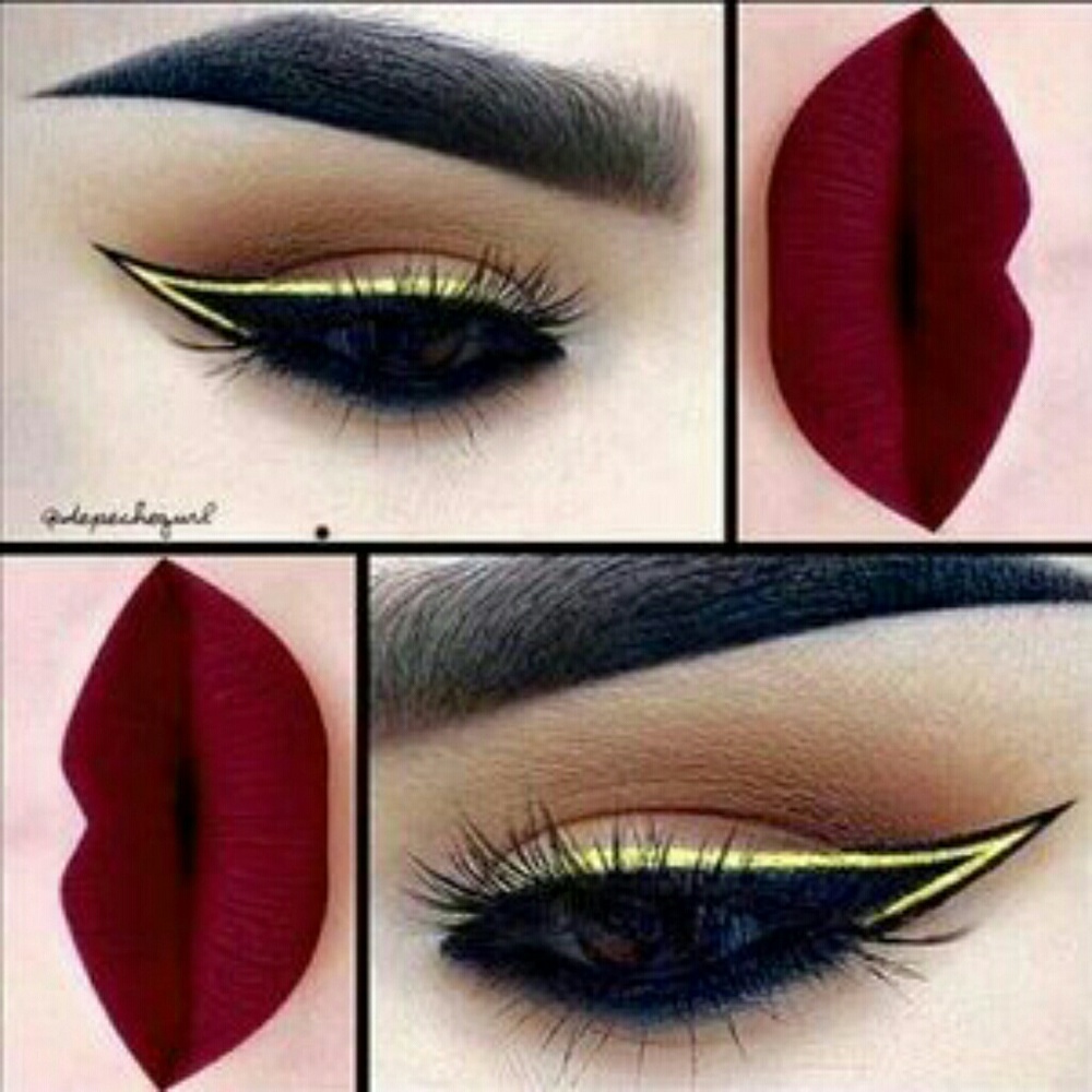 Dark Cherry Matte Liquid Lipstick #33 - Picture 1 of 3