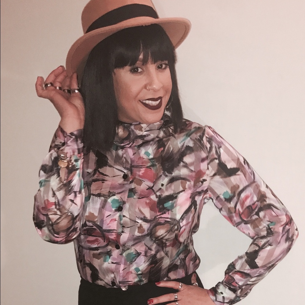 Floral Vintage Blouse - Picture 1 of 1