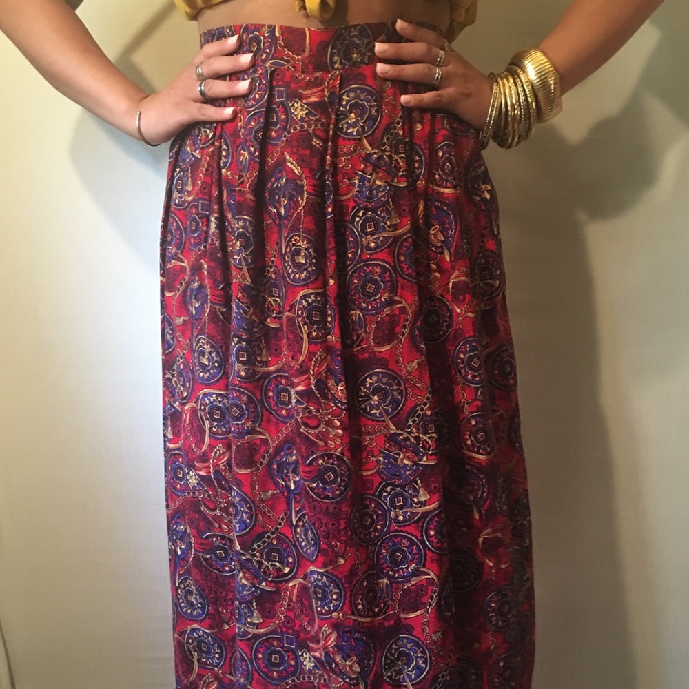 Modern Vintage Long Skirt