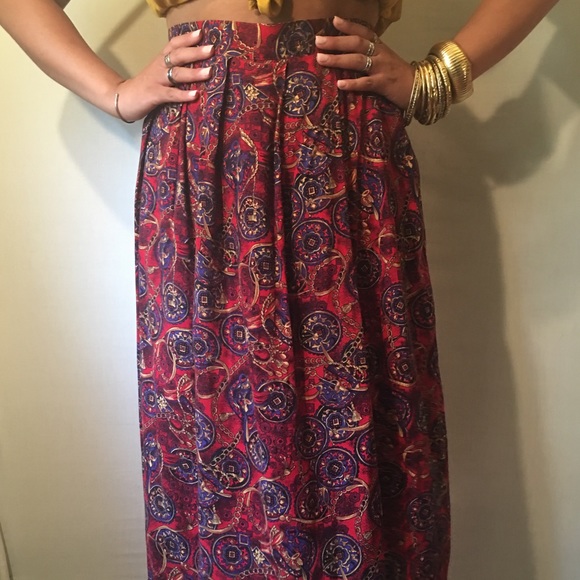 Modern Vintage Long Skirt - Picture 1 of 2