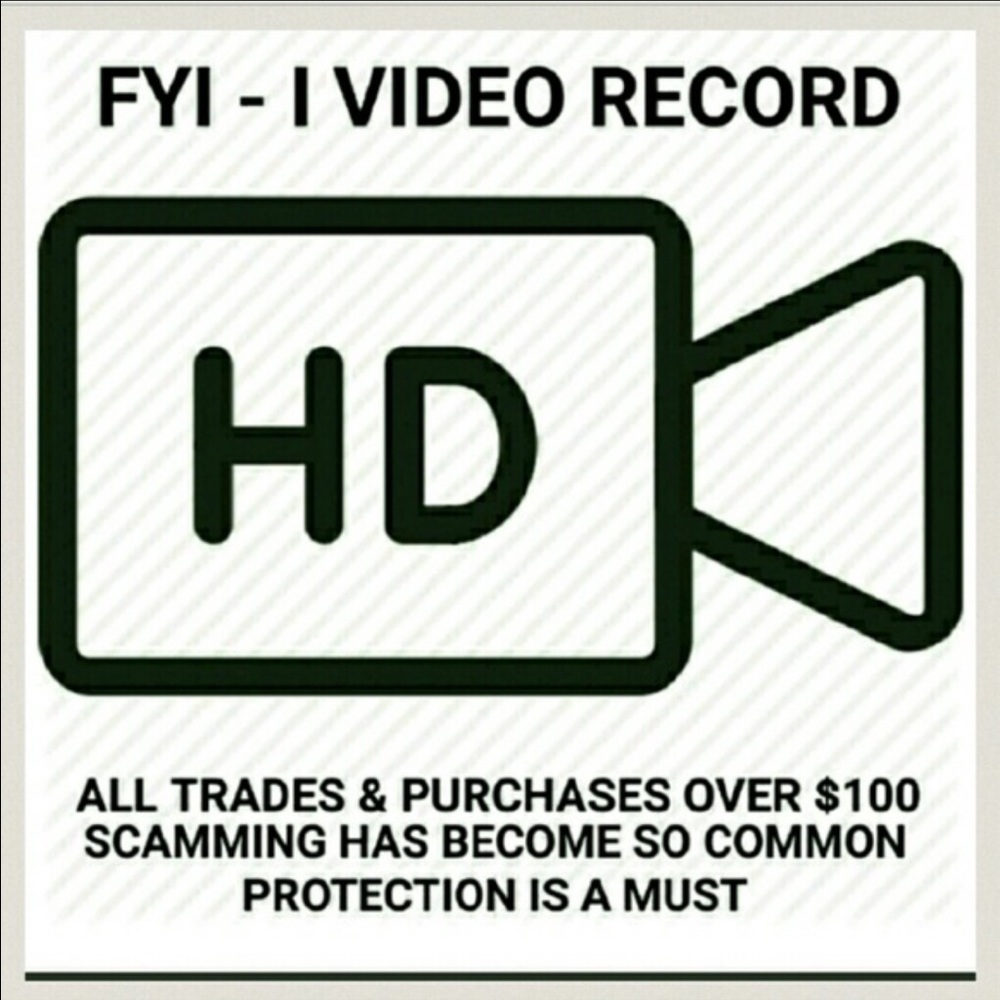 ALL TRANSACTIONS ARE VIDEO TAPED