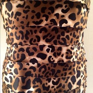 Leopard Print Tank Dress