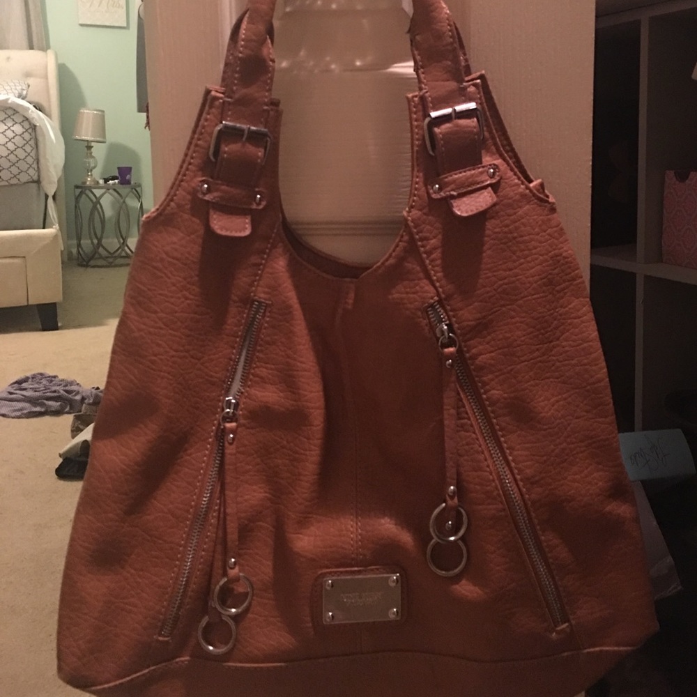Nine West tan handbag