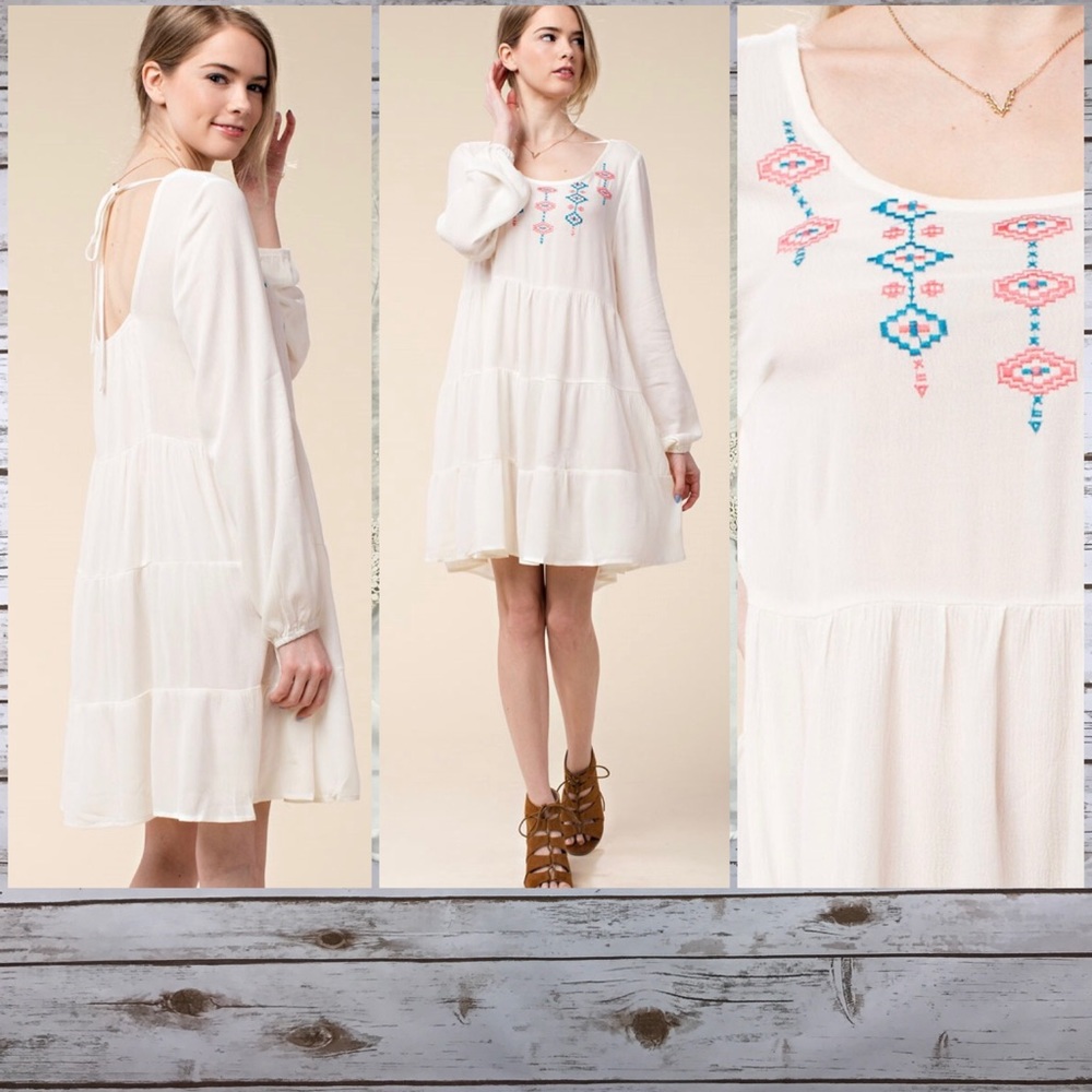 Bubblegum Boho Dress