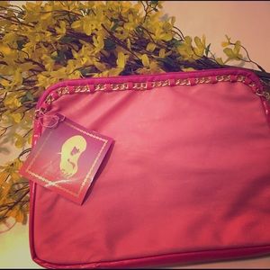 Pink Laptop Chain Case