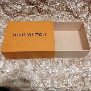 Authentic Louis Vuitton Shoe Box