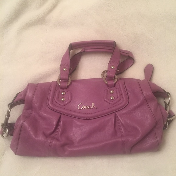 NWOT Lilac Purple Coach Handbag and wallet - Picture 2 of 6