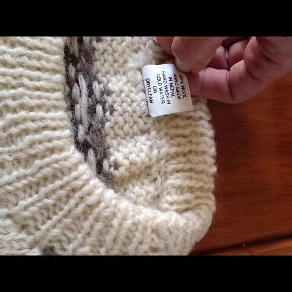 Nordic Ski. Sweater, 100% Wool, Heavy Unisex - Picture 3 of 3