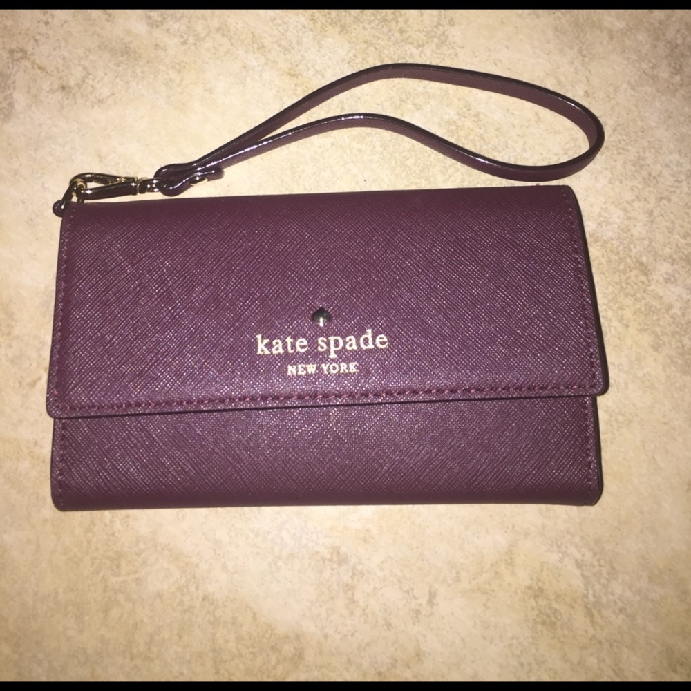 Kate Spade wallet/clutch with strap.