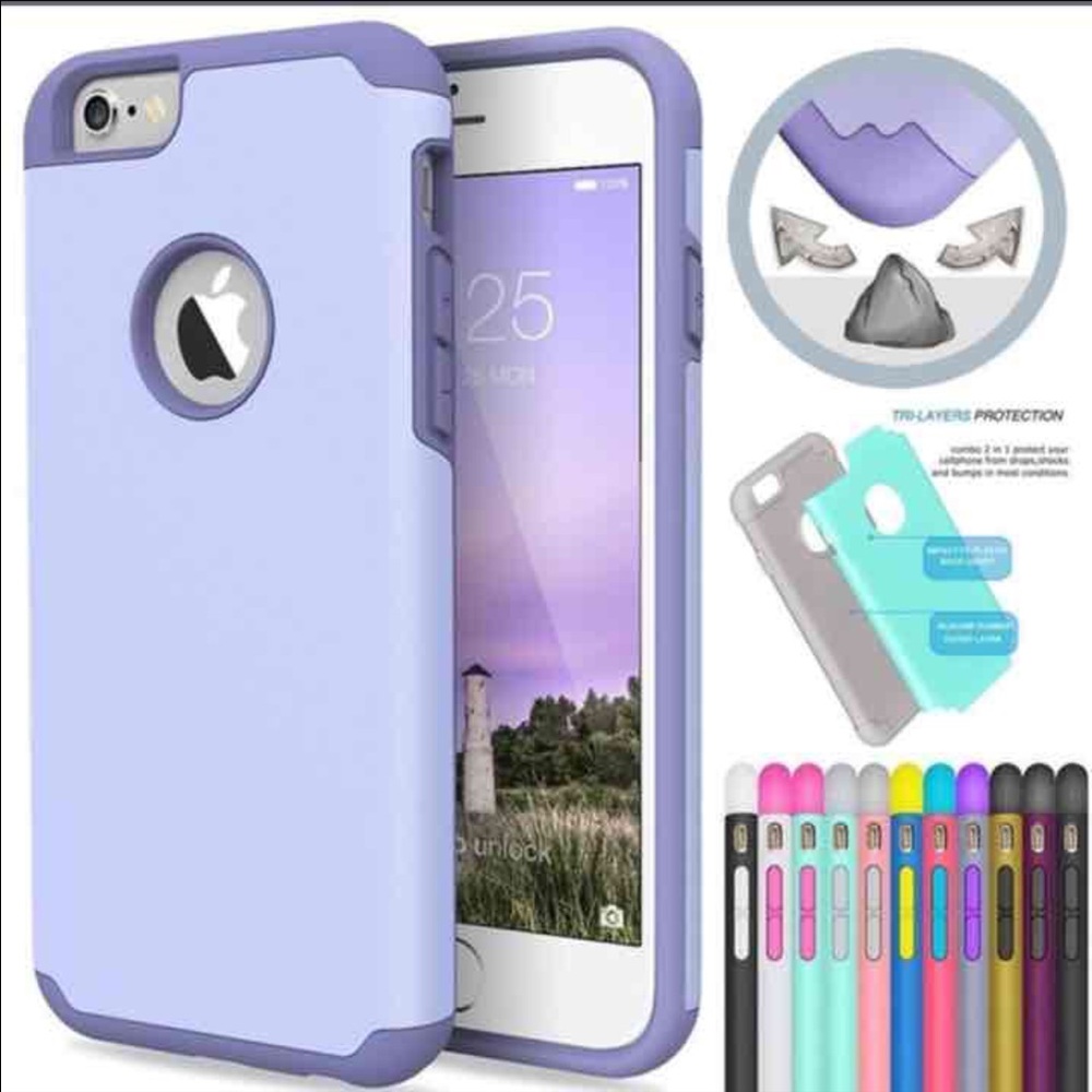 Two layer phone case iPhone 6PLUS/ 6splus