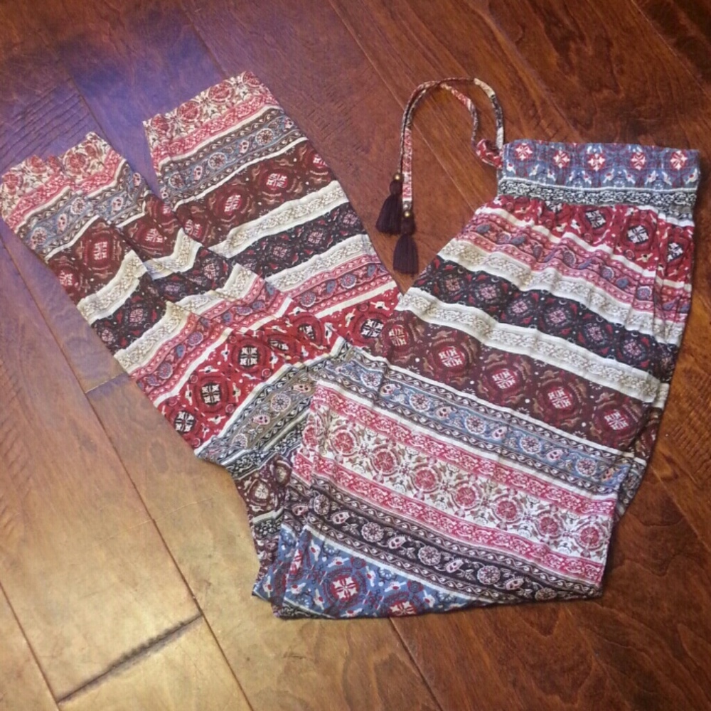 World Market print pants