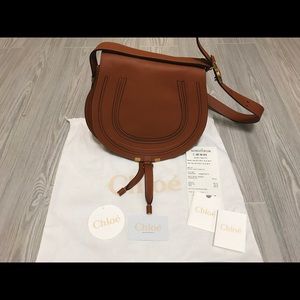 Chloè Marcie Medium Leather Crossbody bag