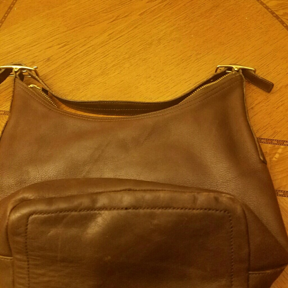 Coach Purse dark brown (chocolate color) - Picture 2 of 8