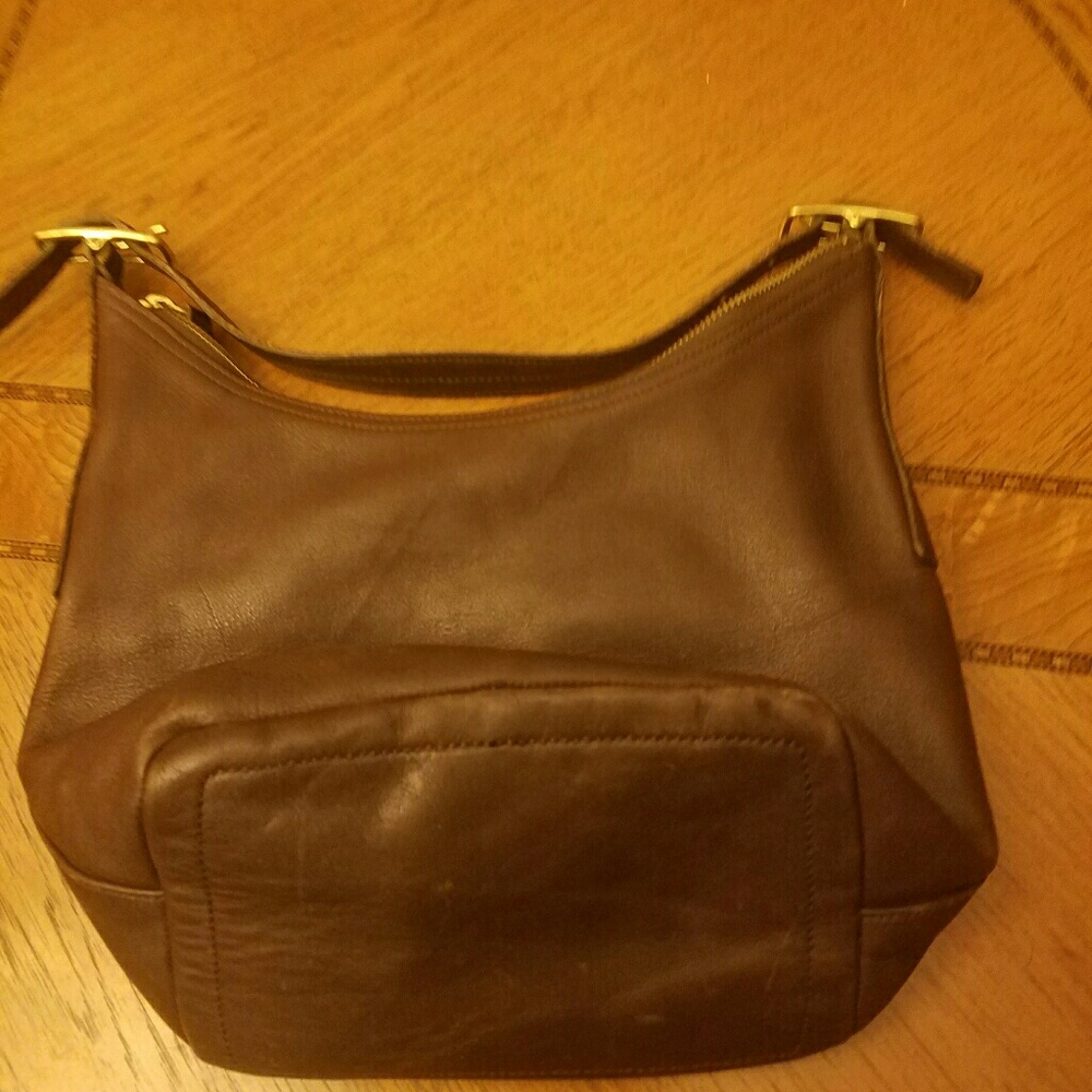 Coach Purse dark brown (chocolate color) - Picture 5 of 8