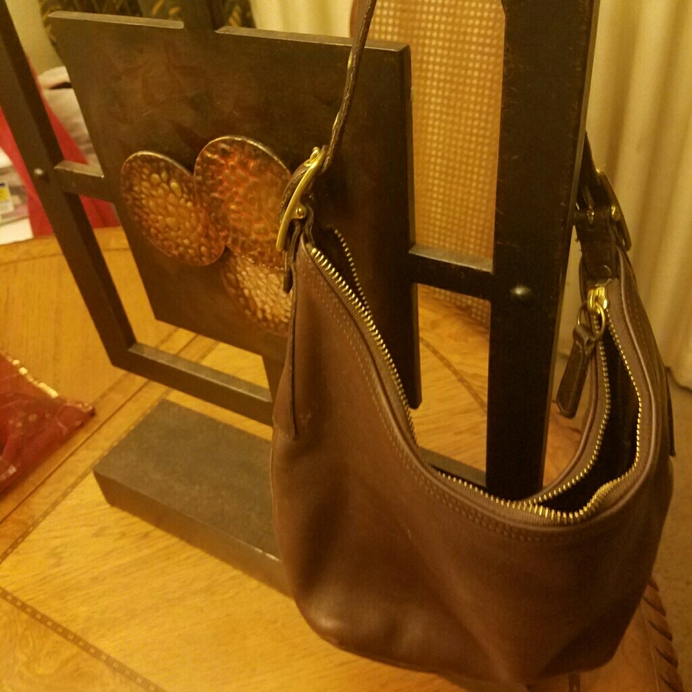 Coach Purse dark brown (chocolate color) - Picture 8 of 8