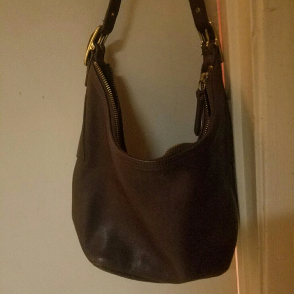 Coach Handbags - Coach Purse dark brown (chocolate color)