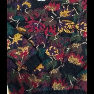 Vintage Norm Thompson Chunky handknit Sweater M