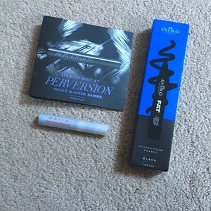 Urban decay & mally mascara,eyeko fat liquid liner