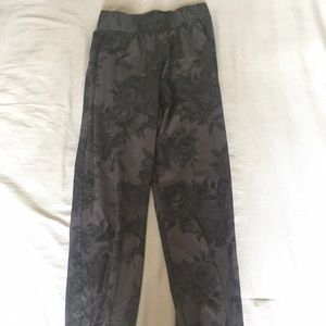 Adidas floral joggers