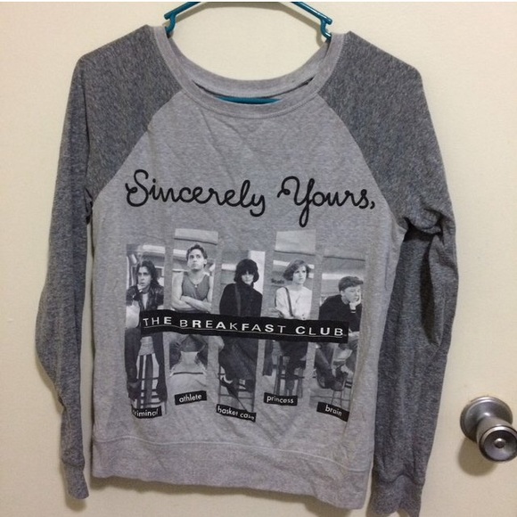 Vintage Tops - Breakfast club shirt