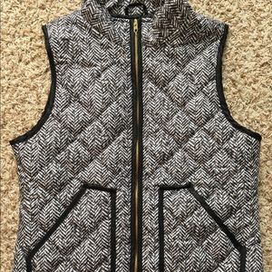 Houndstooth vest