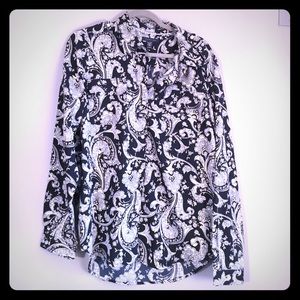 Tommy Hilfiger button up blouse.