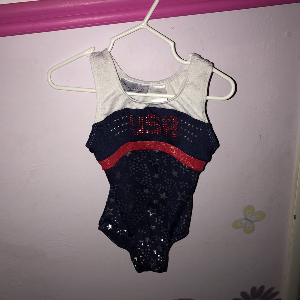 Size 4/5 (extra small) gymnastics leotard