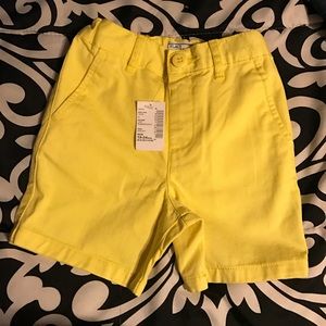 Yellow Shorts Size 18/24Months