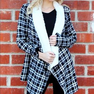 Faux Fur Lined Jacket