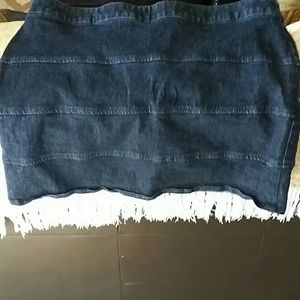 Denim skirt