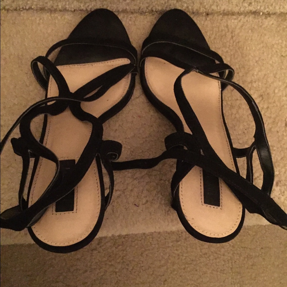 Black heels