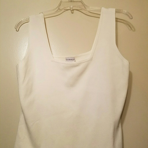 George Delicate Ivory tank Size XL (16/18) NWT - Picture 2 of 3