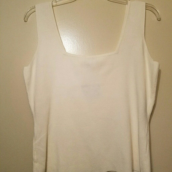 George Delicate Ivory tank Size XL (16/18) NWT - Picture 3 of 3