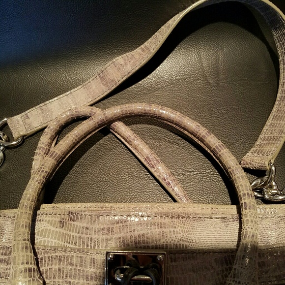 Large Gray Michael Kor's Purse - Picture 7 of 7