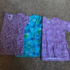 Scrub top lot