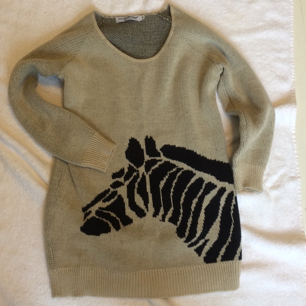 Zebra sweater