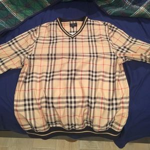 Burberry golf windbreaker