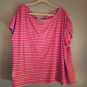 NWT Woolrich Orange stripe top