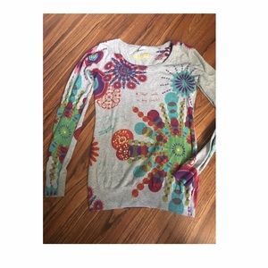 Cute long sleeve top from Desigual 💖🛍🎉🌺