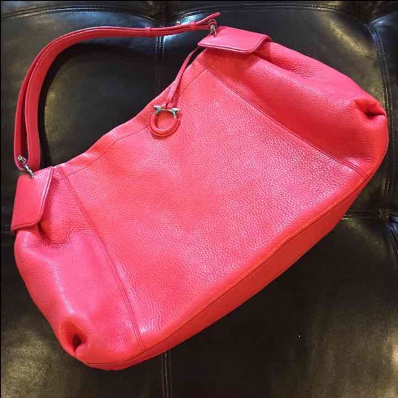 Salvatore Ferragamo Handbags - Salvatore Ferragamo Alce Calfskin Hobo