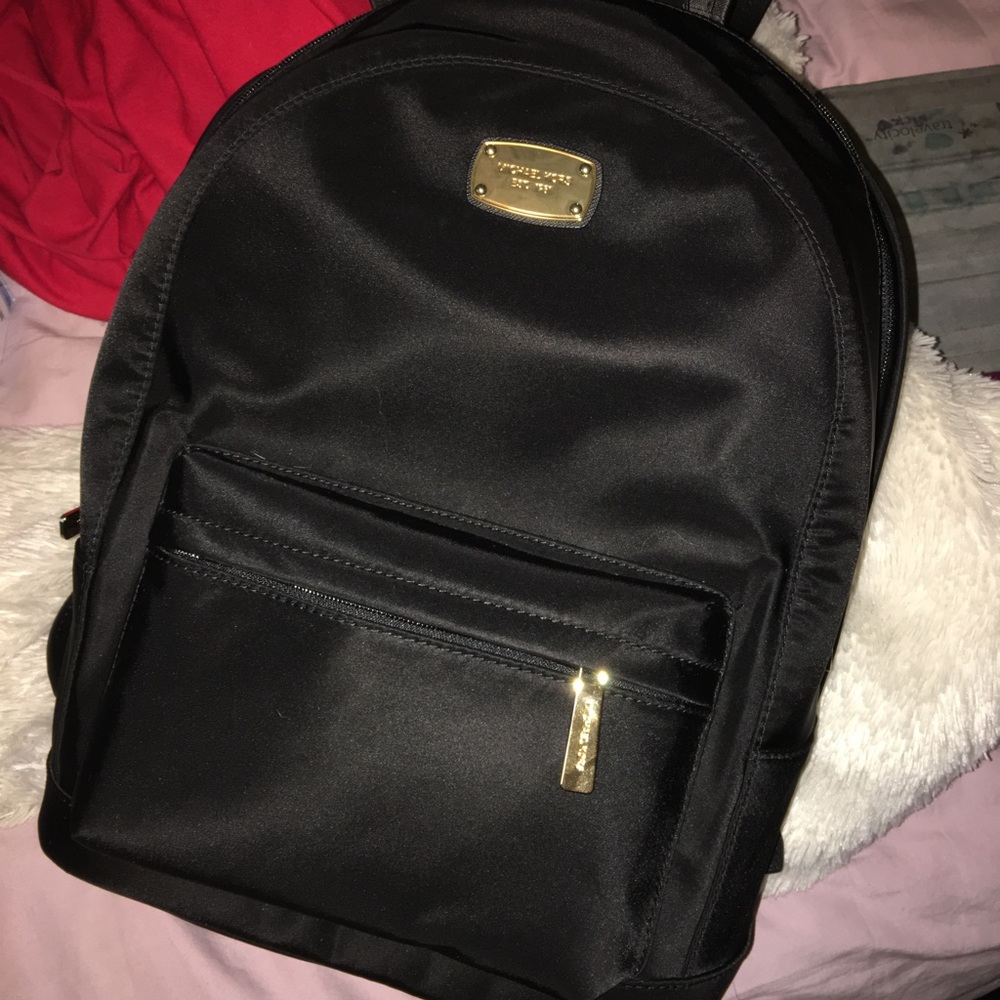 NWT Michael Kors Jet Set LargeBackpack Black