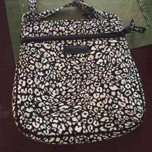 Leopard vera bradley crossbody