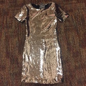 NWT TopShop Two Toned Bodycon Color Changing Dress