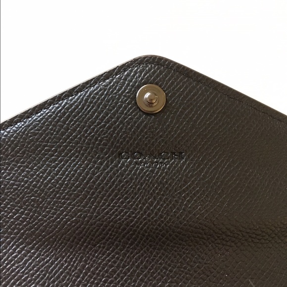 COACH dark multicolored wallet - Picture 8 of 8