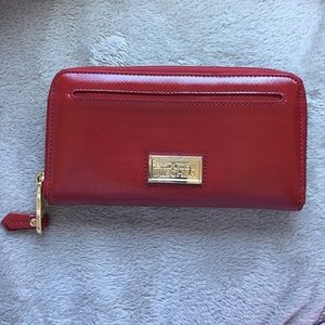 Badgley Mischka Patent Leather Wallet